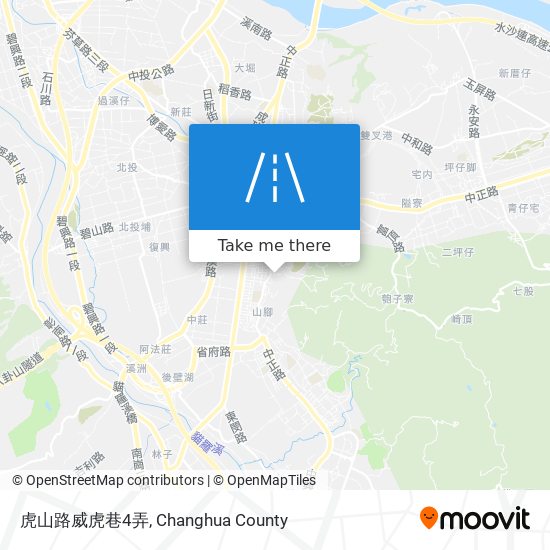 虎山路威虎巷4弄地圖