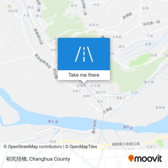 裕民陸橋地圖