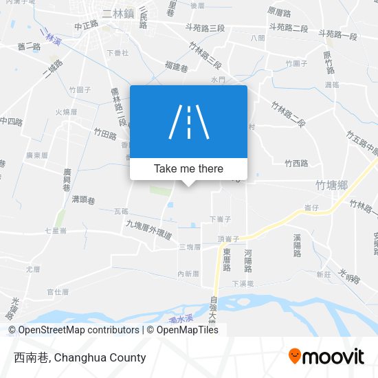 西南巷地圖