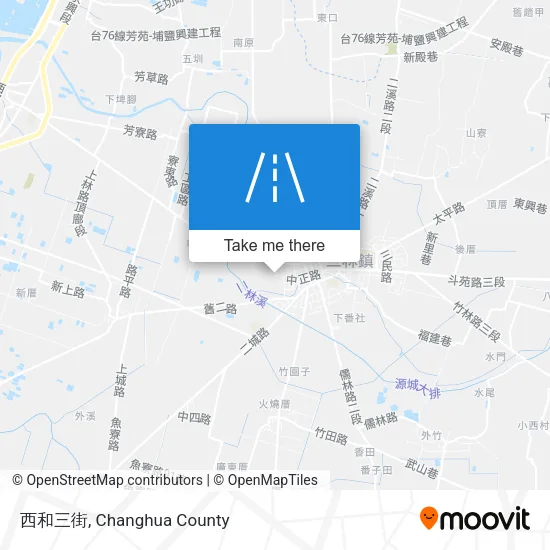 西和三街地圖