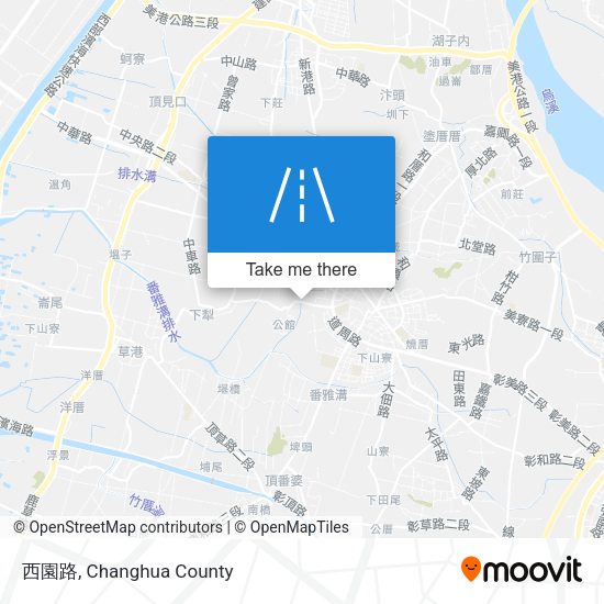 西園路 map