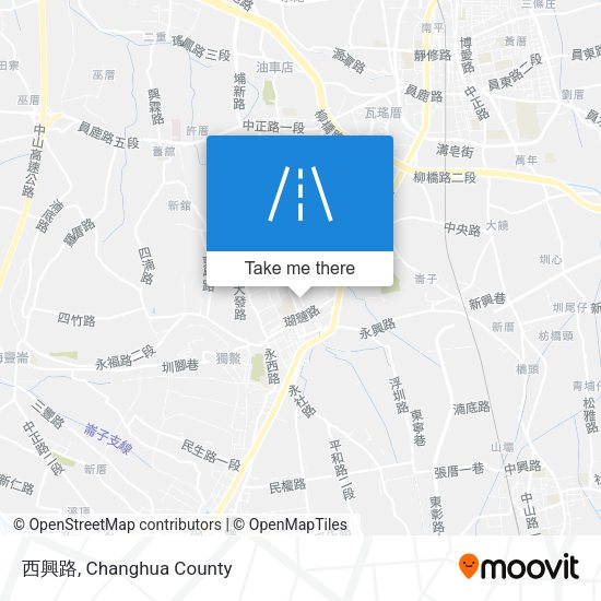 西興路 map