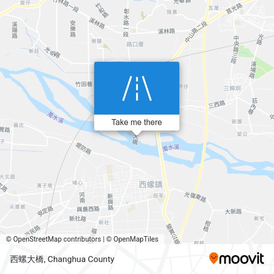 西螺大橋地圖