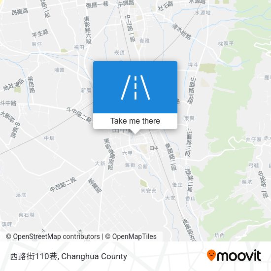 西路街110巷 map