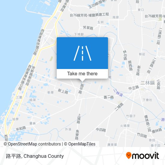路平路 map