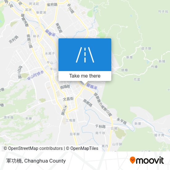 軍功橋地圖