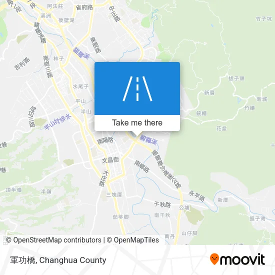 軍功橋地圖
