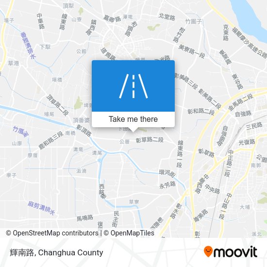 輝南路 map