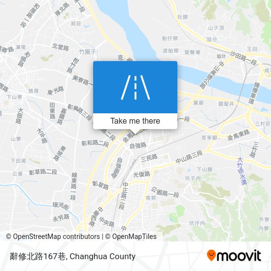 辭修北路167巷 map