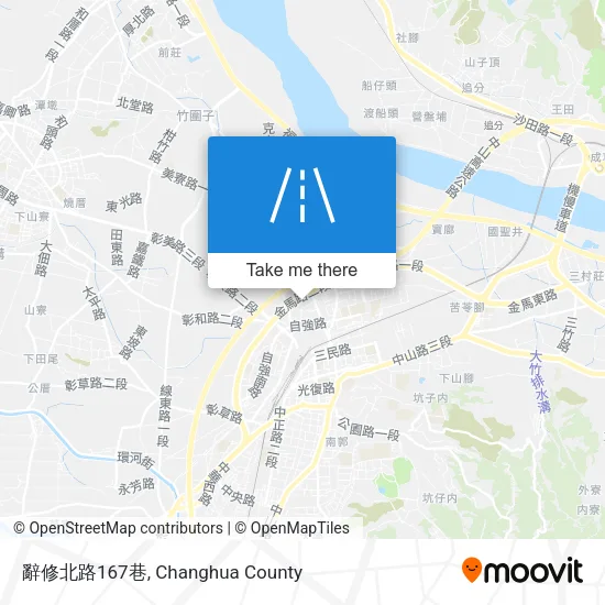 辭修北路167巷 map