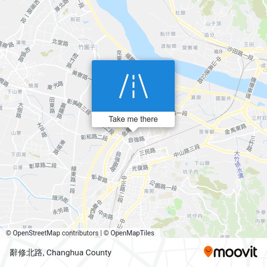 辭修北路地圖