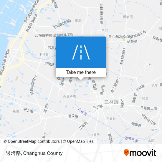 過埤路地圖