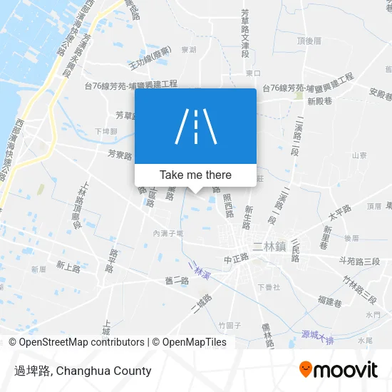 過埤路地圖