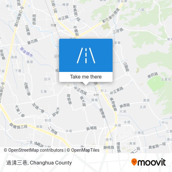 過溝三巷地圖