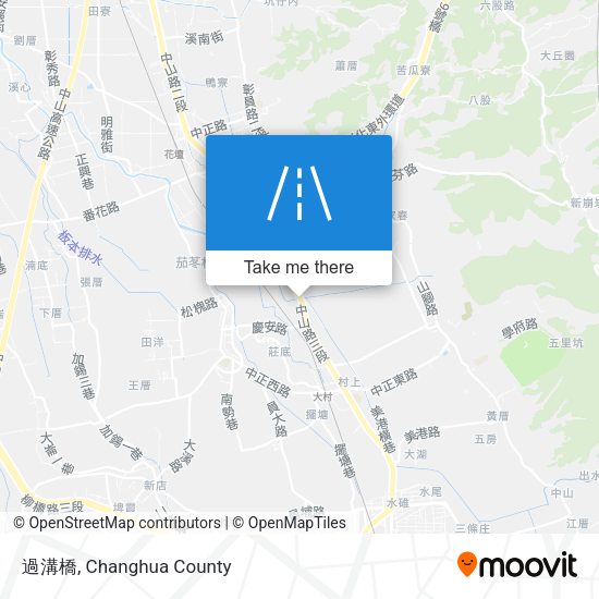 過溝橋 map