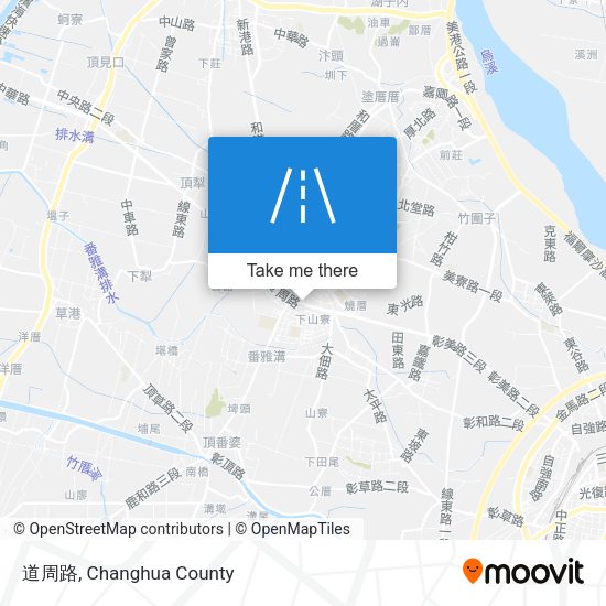 道周路地圖
