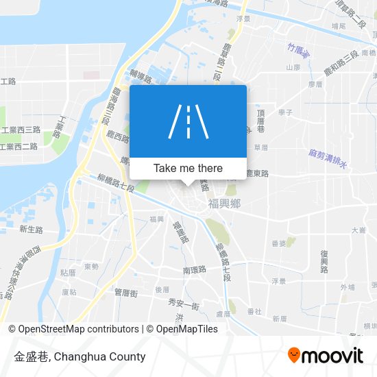 金盛巷地圖