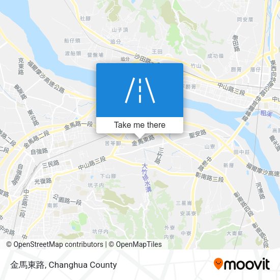 金馬東路地圖