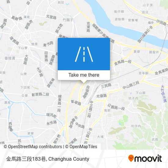 金馬路三段183巷地圖