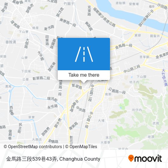 金馬路三段539巷43弄地圖