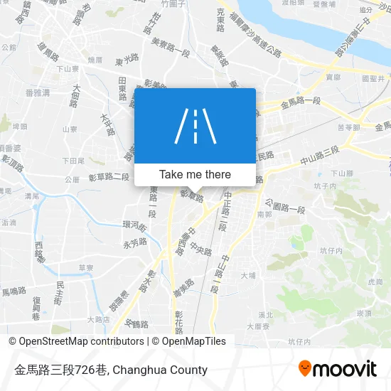金馬路三段726巷地圖
