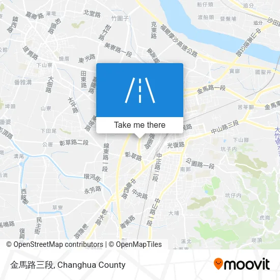 金馬路三段地圖