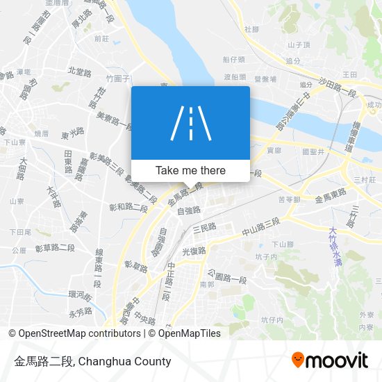 金馬路二段 map