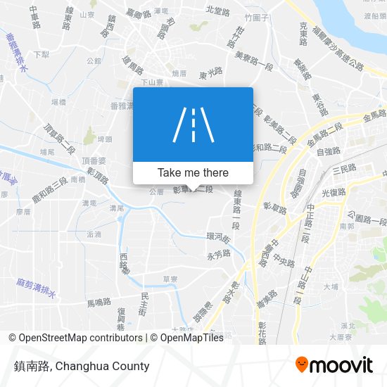 鎮南路 map