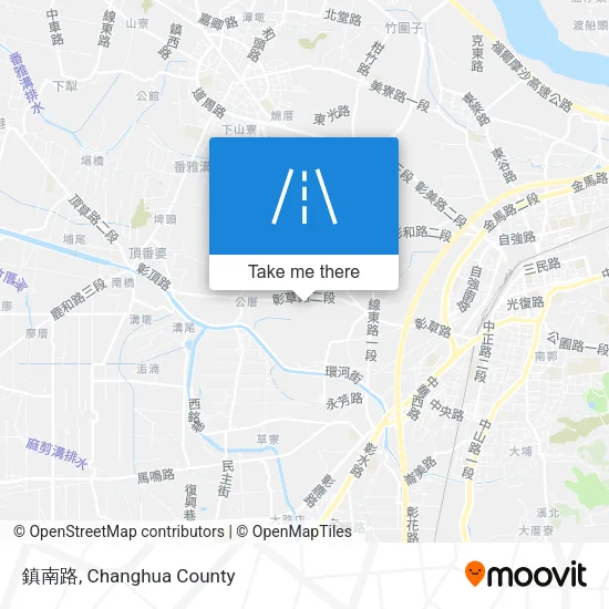 鎮南路 map