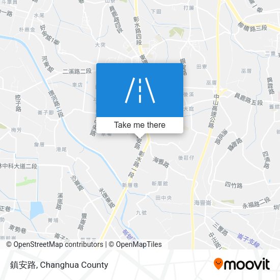 鎮安路 map