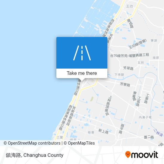 鎮海路地圖