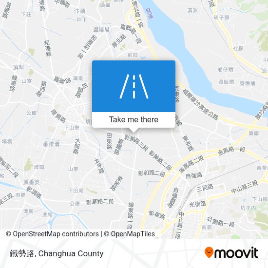 鐵勢路地圖