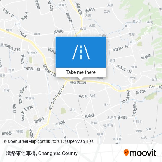 鐵路東迴車橋地圖