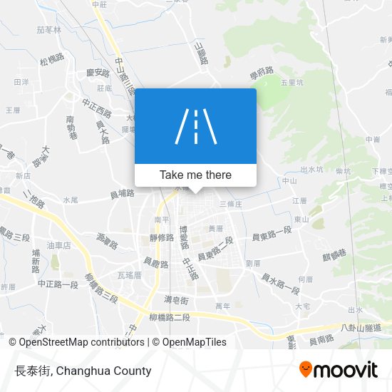 長泰街 map