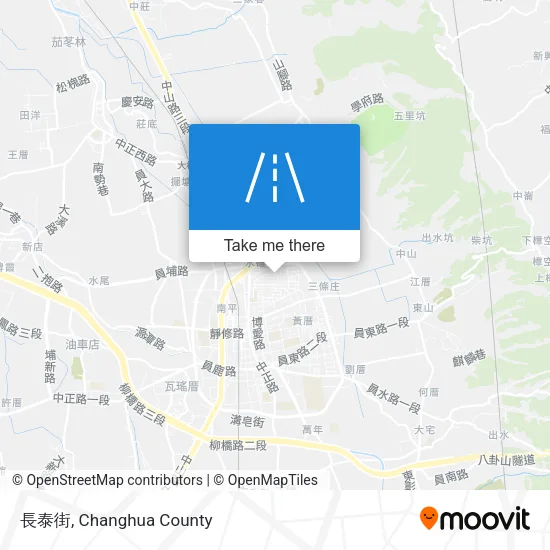 長泰街 map