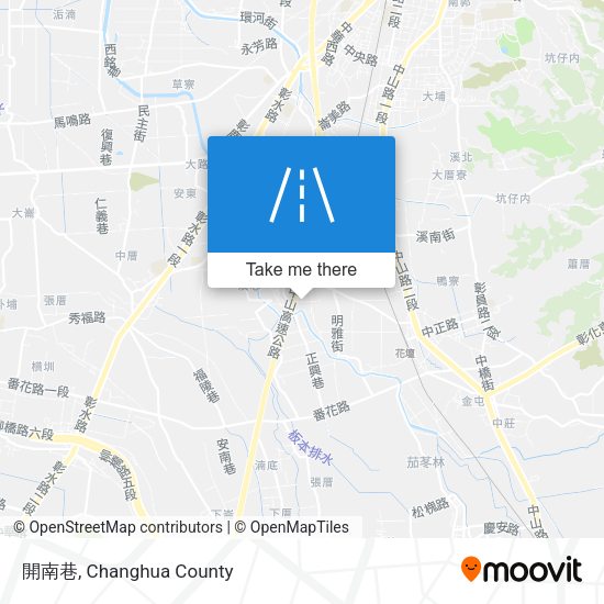 開南巷地圖