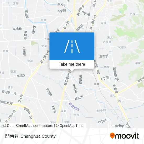 開南巷地圖