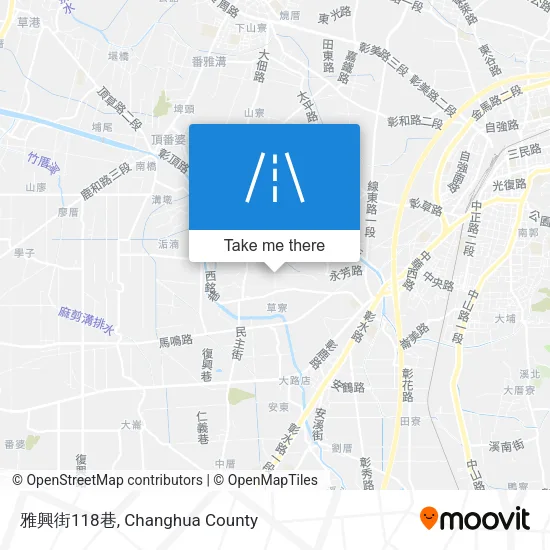 雅興街118巷 map
