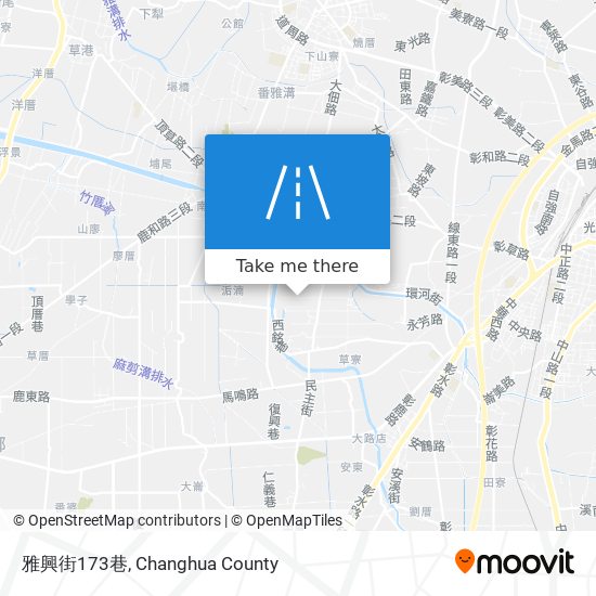 雅興街173巷地圖