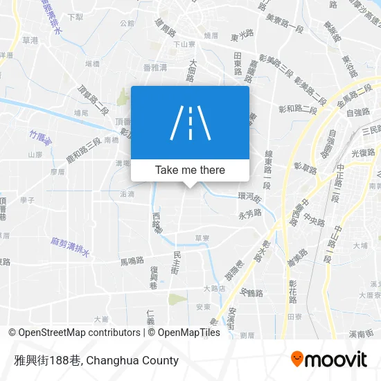 雅興街188巷 map