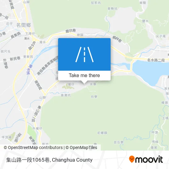 集山路一段1065巷地圖