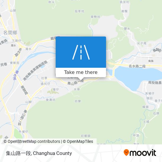 集山路一段地圖