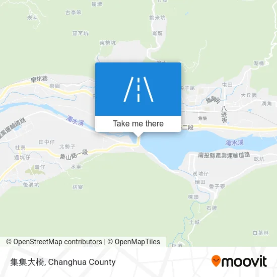 集集大橋地圖