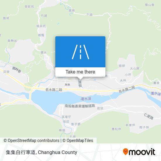 集集自行車道 map