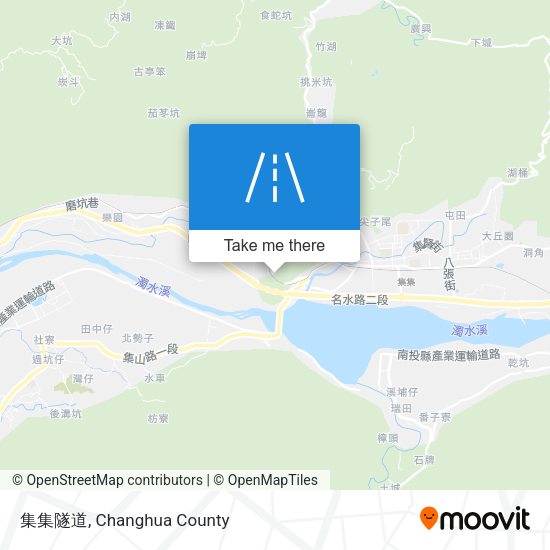 集集隧道 map