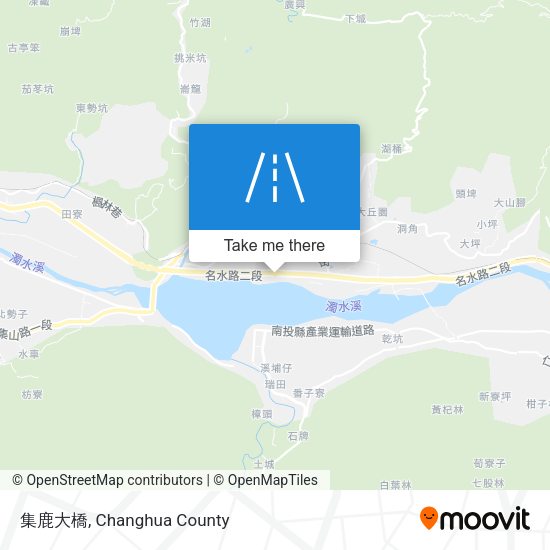 集鹿大橋 map
