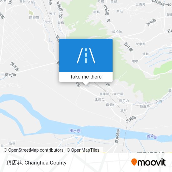 頂店巷地圖