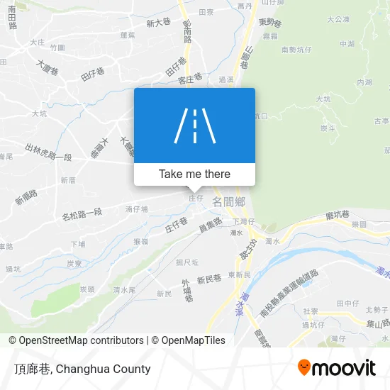 頂廊巷地圖