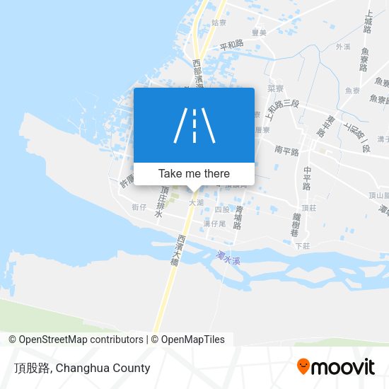 頂股路 map