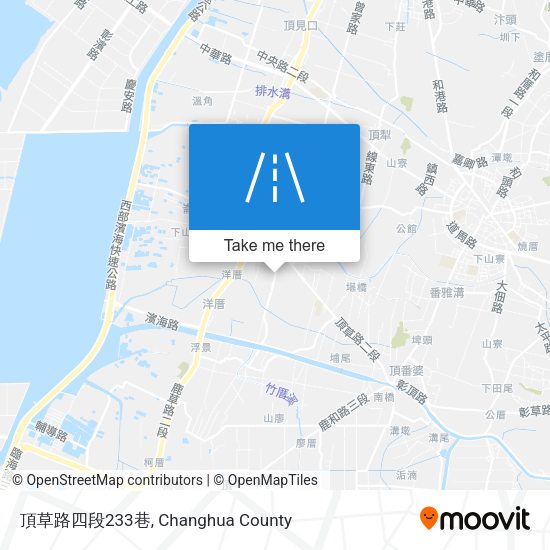頂草路四段233巷地圖